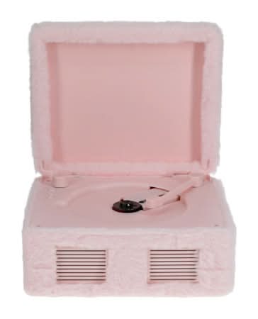 Bass Jaxx™ CD Player With Bluetooth® Compatibility Pink Fur