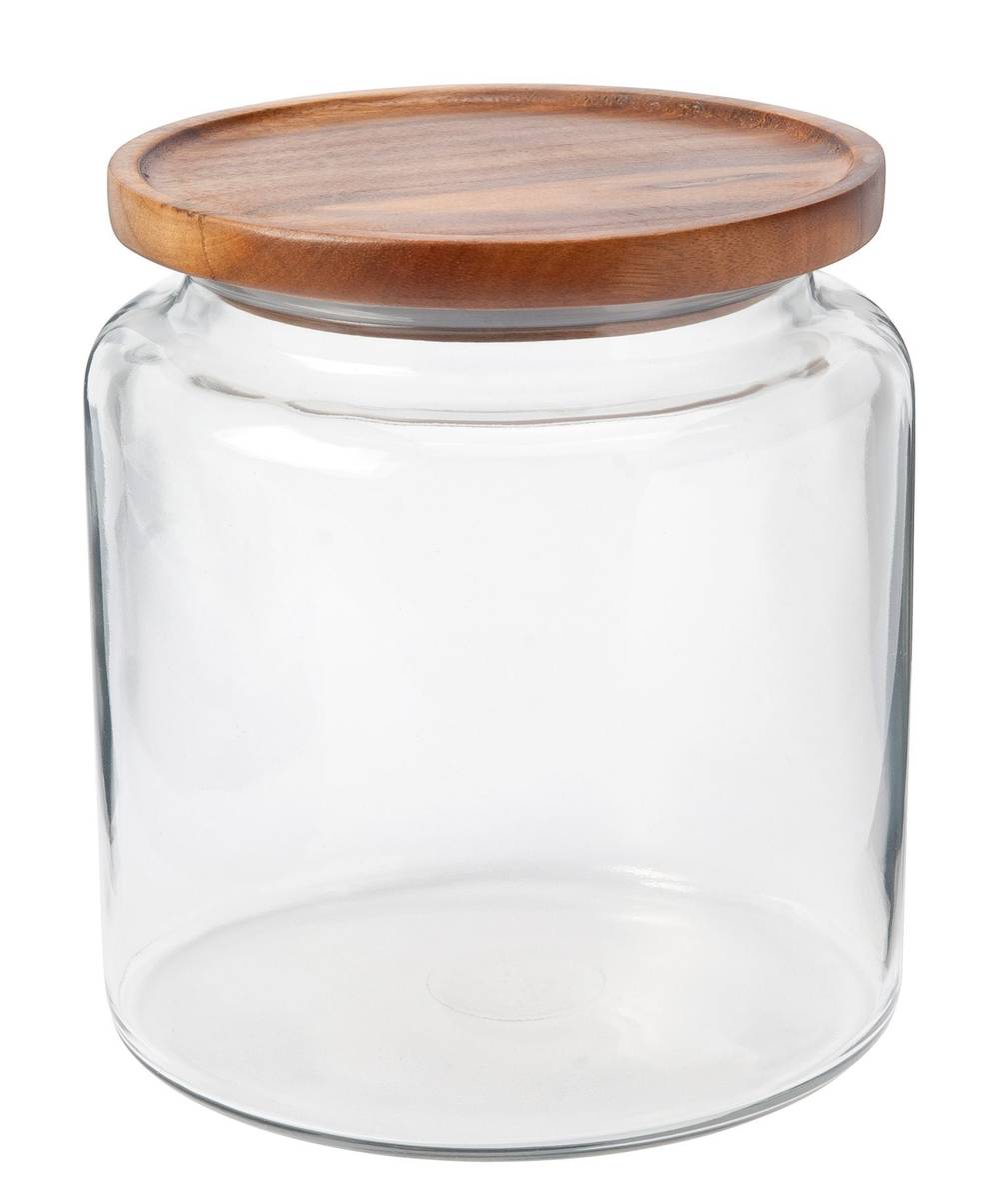 allen + roth 3-quart Glass Bpa-free Reusable Canister with Lid | 14239PDQ