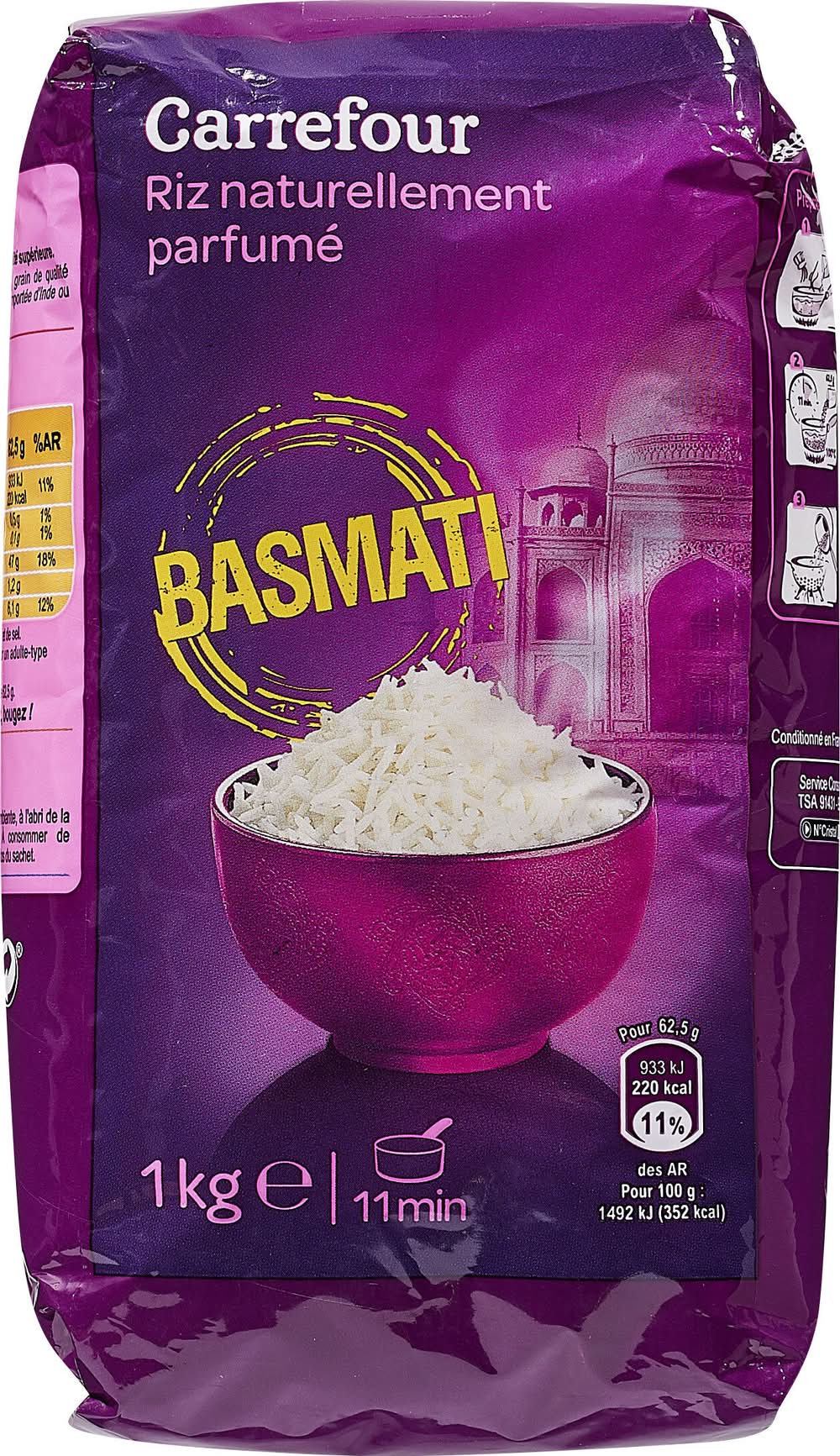 Carrefour - Riz basmati (1kg)