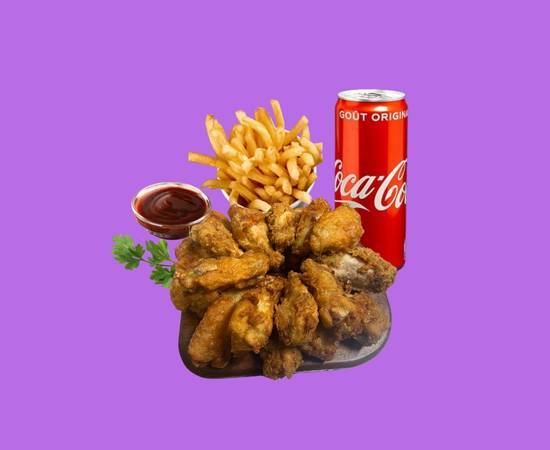 Formule Smokey BBQ Wings🐥🍟🥤