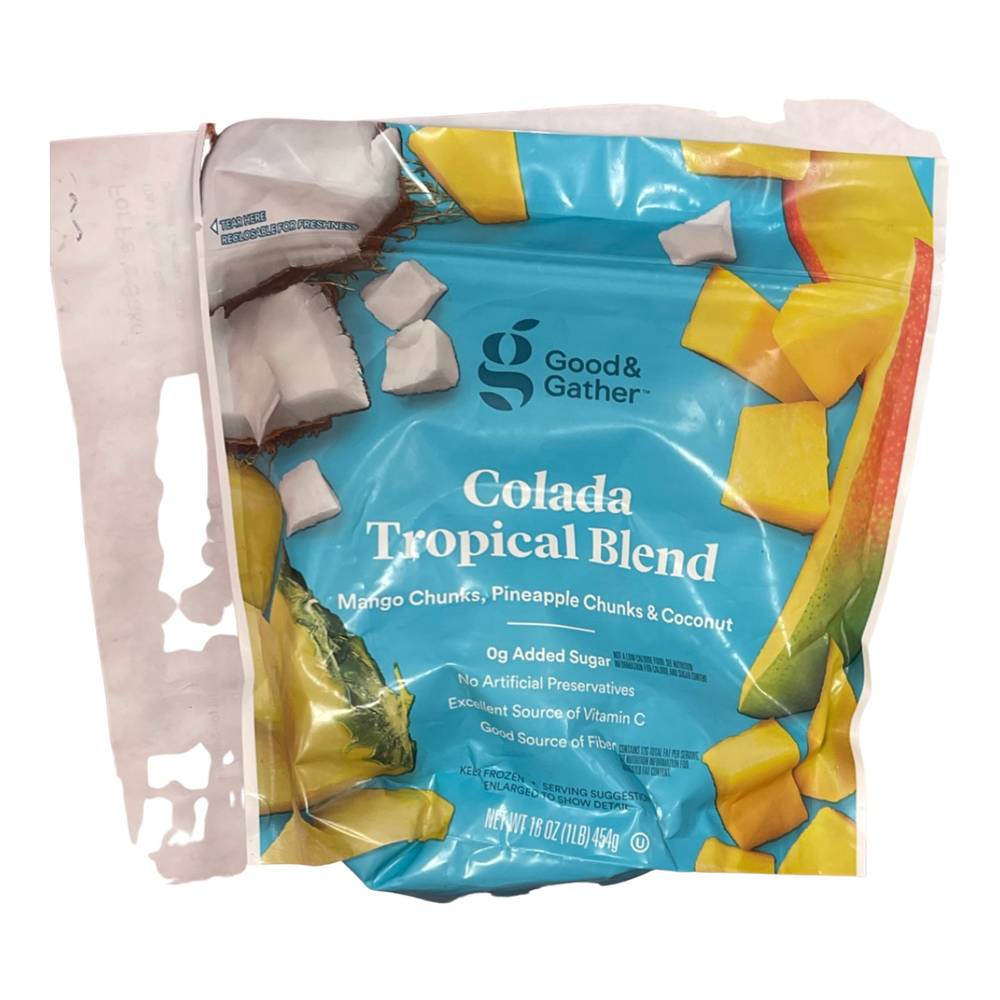 Good & Gather Frozen Pina Colada Tropical Fruit Blend