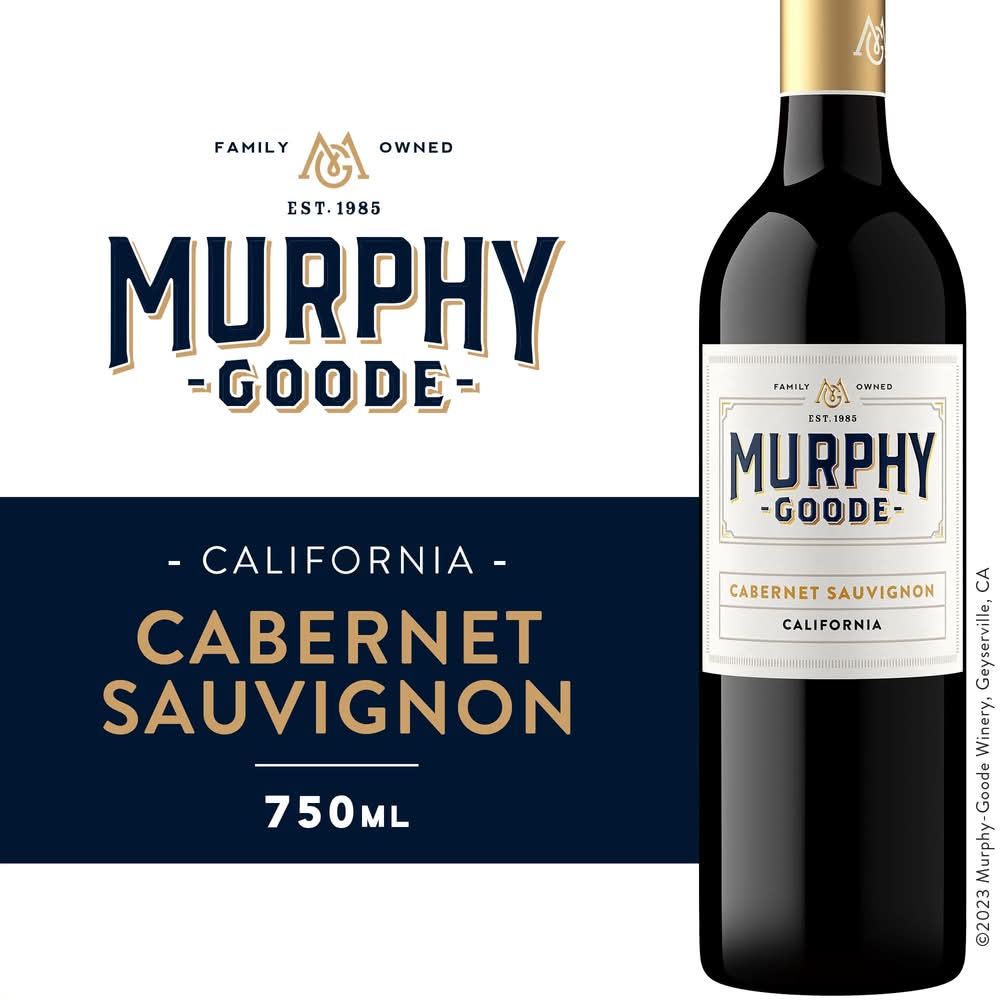 Murphy-Goode California Cabernet Sauvignon Wine, 2018 (750 ml)