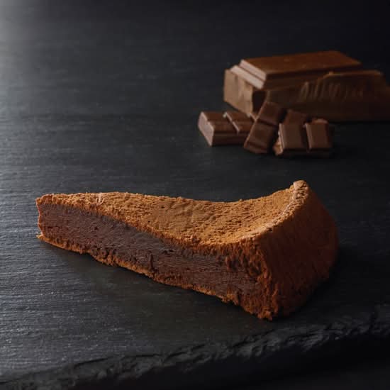La part de moelleux au chocolat