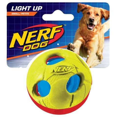 NERF DOG LED BASH BALL SM