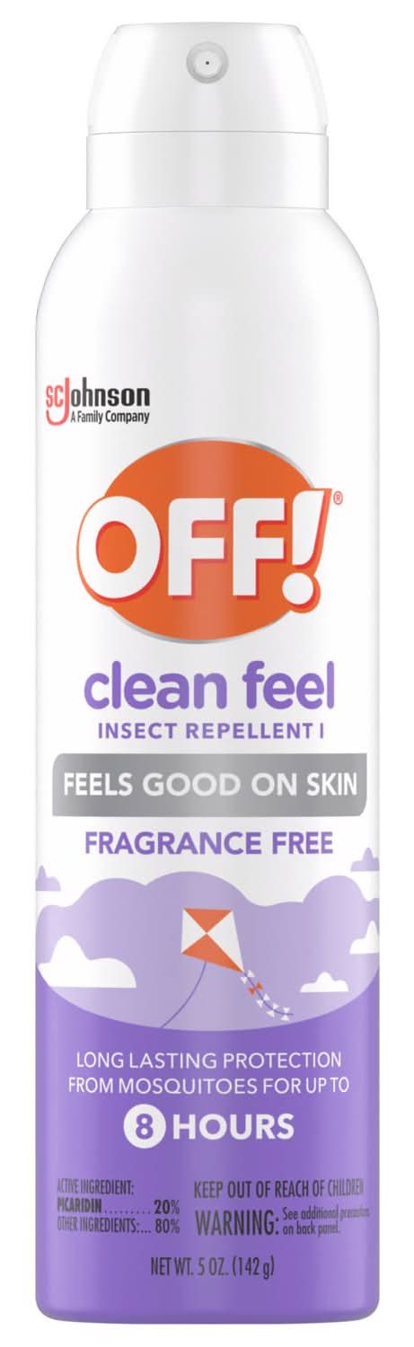 Off! Clean Feel Insect Repellent Liquid For Mosquitoes/Ticks 5 Oz