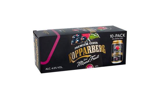 Kopparberg Premium Cider with Mixed Fruits 10x330ml