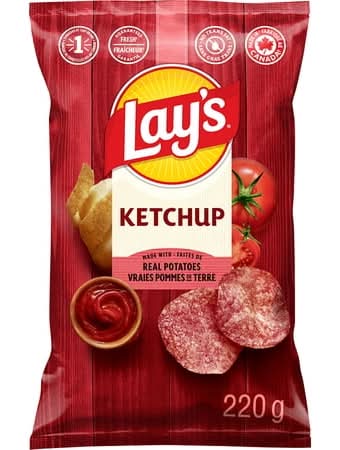 Lay'S Ketchup Flavoured Potato Chips