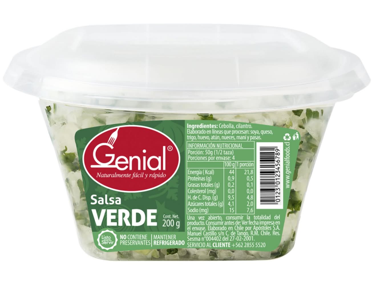 GENIAL · Salsa verde (200 g)