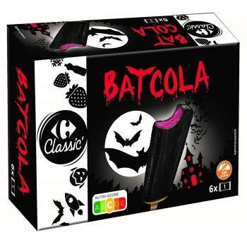 Helado bat cola Carrefour Classic' sin gluten 6 ud.