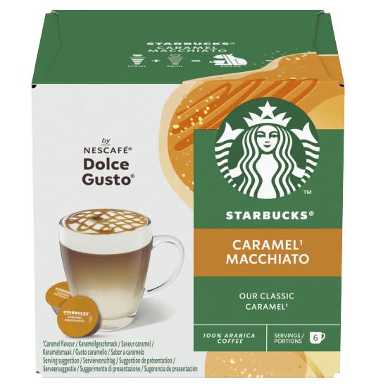 Starbucks Caramel Macchiato Coffee Pods (127.8g)