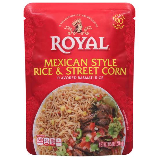 Royal Mexican Style Rice & Street Corn Basmati Rice
