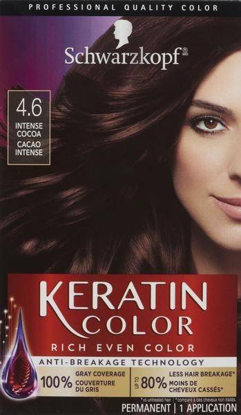 Schwarzkopf Keratin Color 4.6 Intense Cocoa (1 kit)