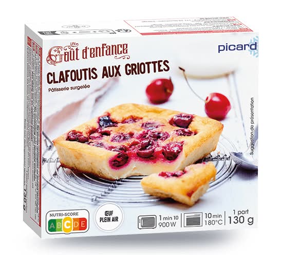Clafoutis aux griottes, 1 part