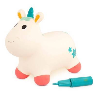 B. toys Bouncy Boing! Ride on Unicorn Hopper Pixie 18+ Months, 25 in ☓ 19 in