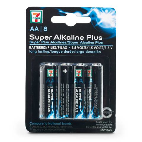 7-Eleven AA Batteries (8 pack)