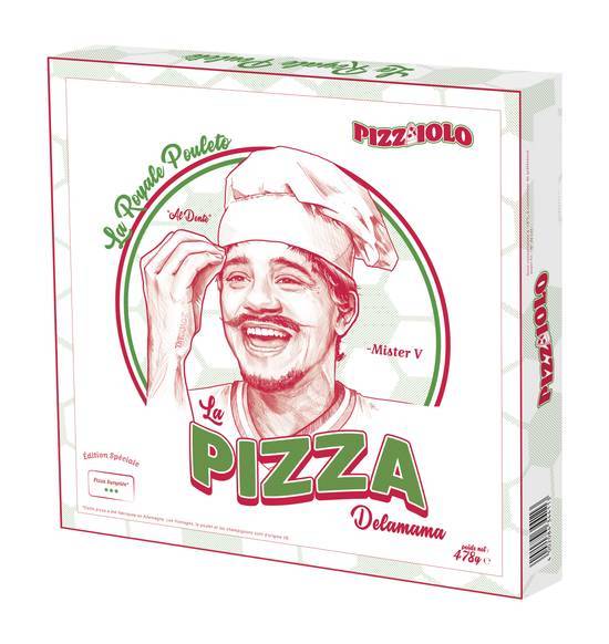 Pizzaiolo la pizza la royale pouleto