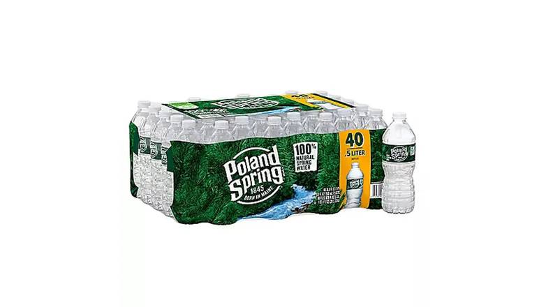 Poland Spring Natural Water - 40 Pack