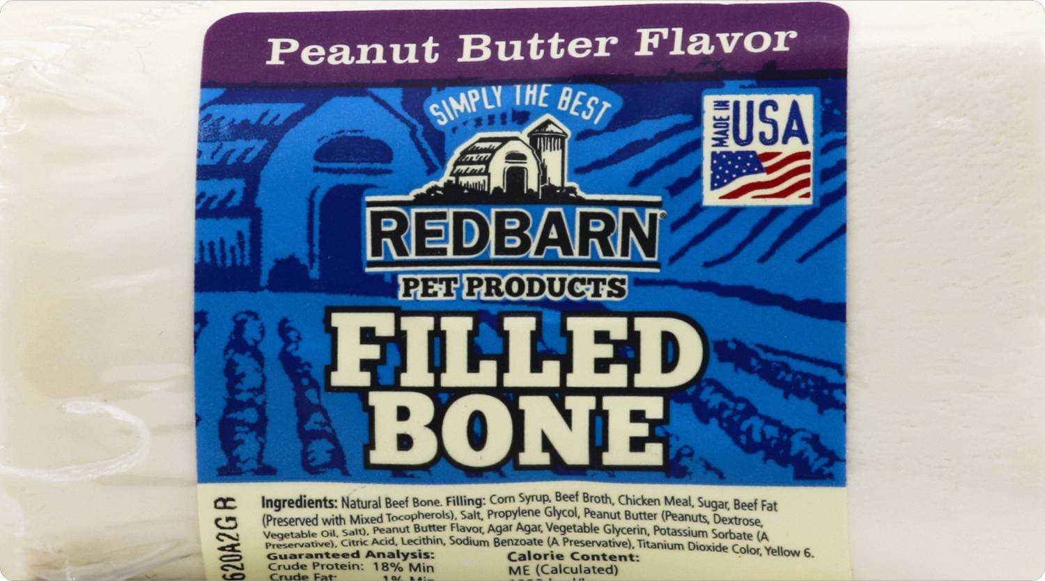 Redbarn Small Peanut Butter Filled Bone (3 oz)