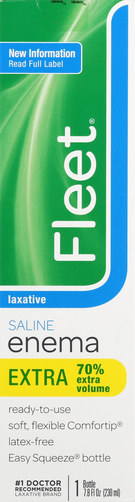 Fleet Laxative Saline Enema (7.8 fl oz)