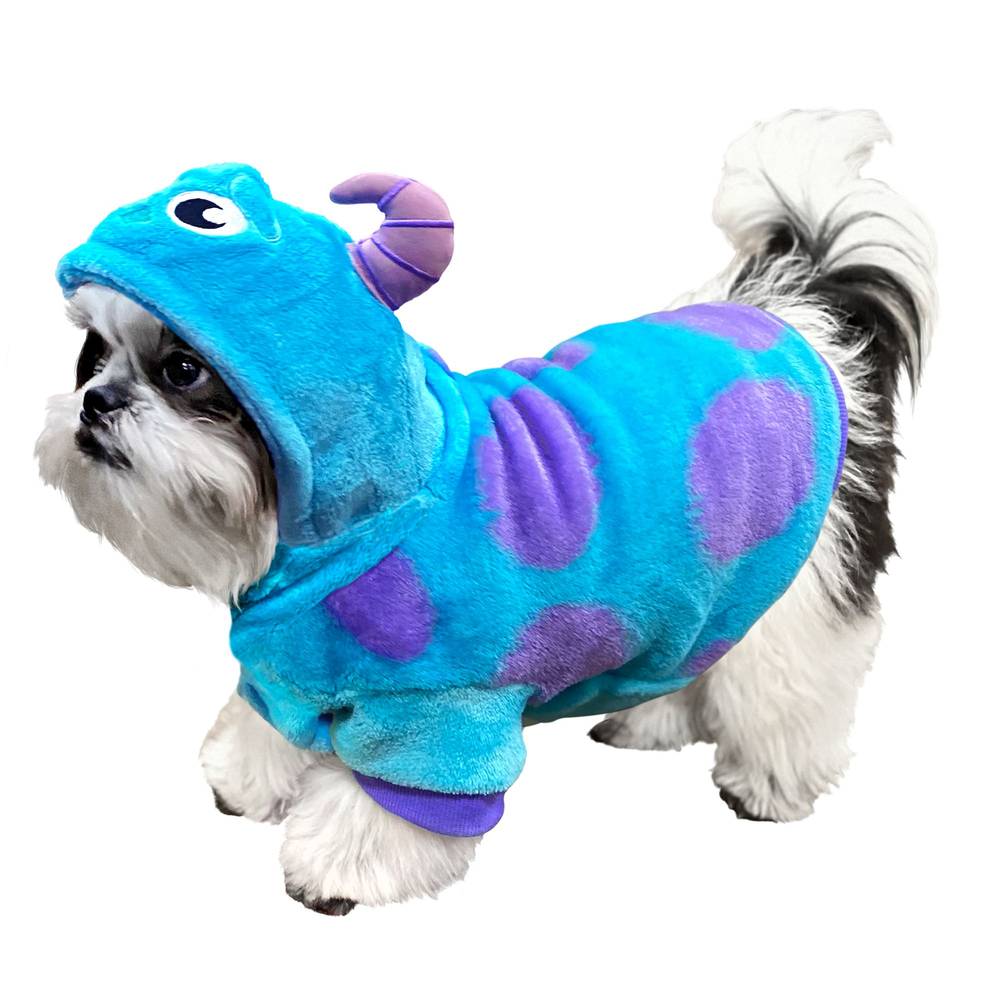 Disney Sulley Monsters Pet Hoodie For Dogs (medium/blue)