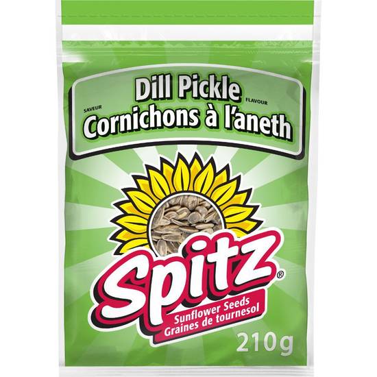 Spitz Dill Pickle Sunflower Seeds (210g)