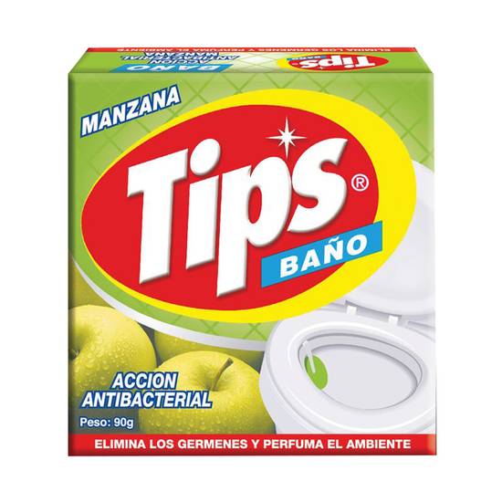 Pastilla Baño Antibacterial Manzana Tips 90 Gr