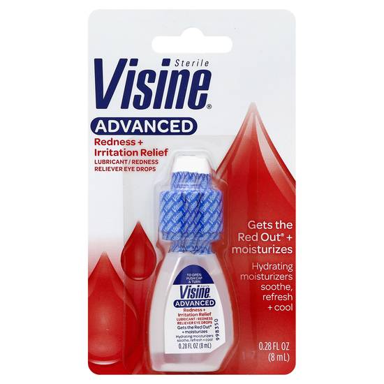 Visine Gets the Red Out Advanced Redness + Irritation Relief