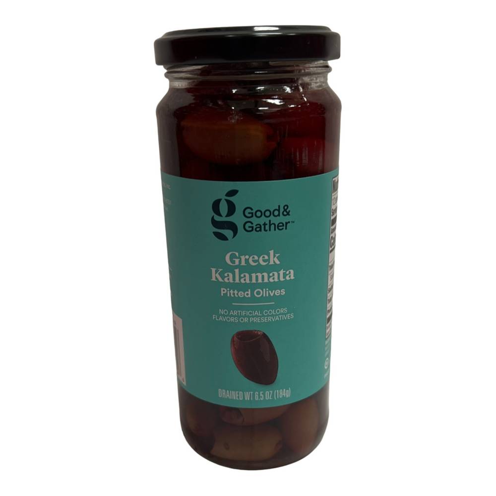 Good & Gather Greek Pitted Kalamata Olives