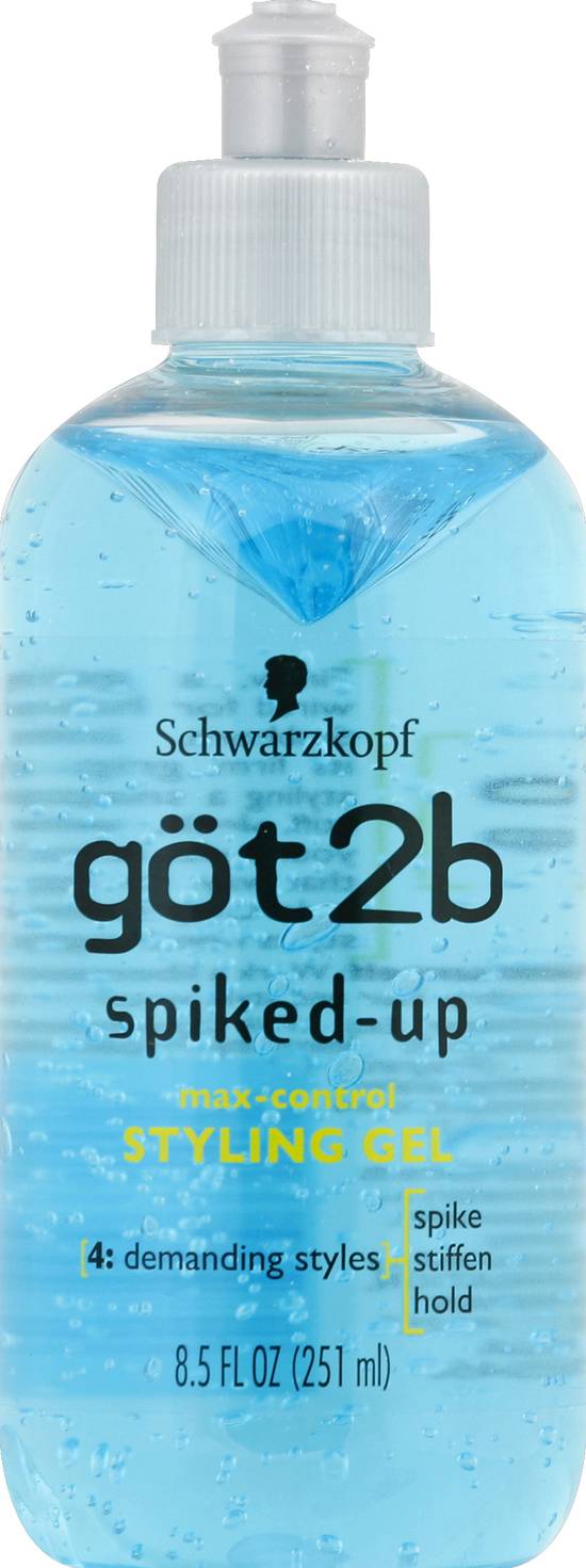 Got2b Schwarzkopf Spiked-Up Max-Control Styling Gel