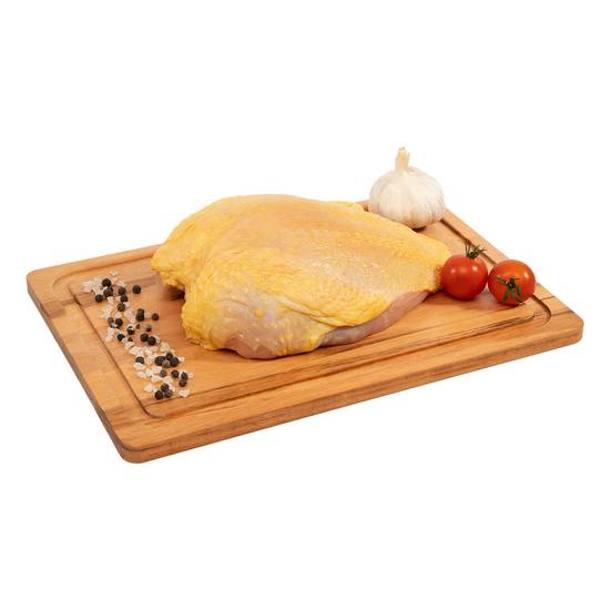 Pechuga de pollo con hueso anat fresca (unidad: 1 kg aprox)