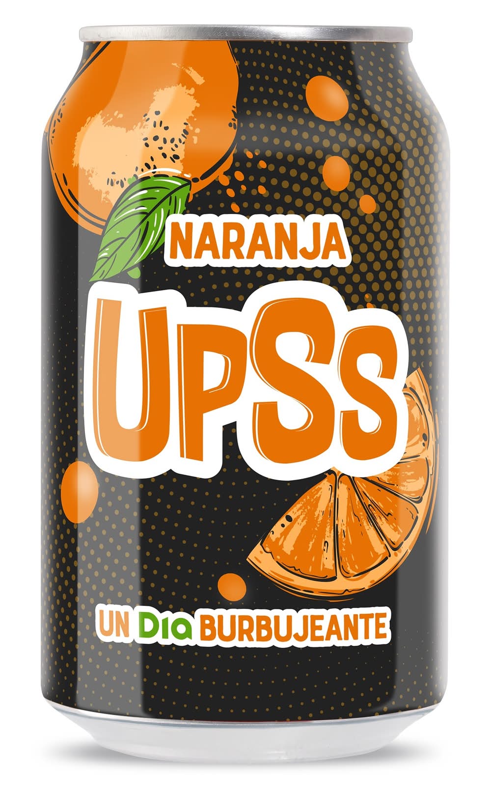 Refresco De Naranja Upss Dia Lata 33 Cl