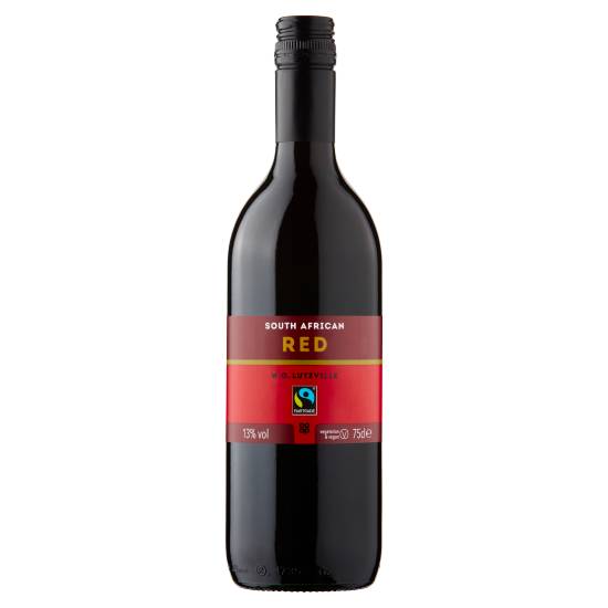 Co-op Fairtrade South African Red Wine (750ml)