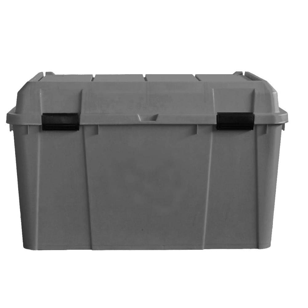 Caja plástica hércules 130 litros gris