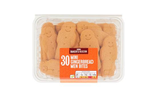 ASDA Baker's Selection Mini Gingerbread Men 16pk