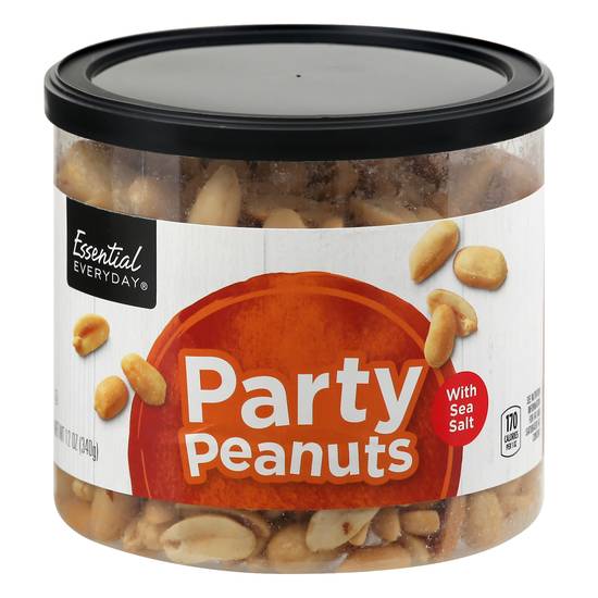 Essential Everyday Sea Salt Party Peanuts (12 oz)