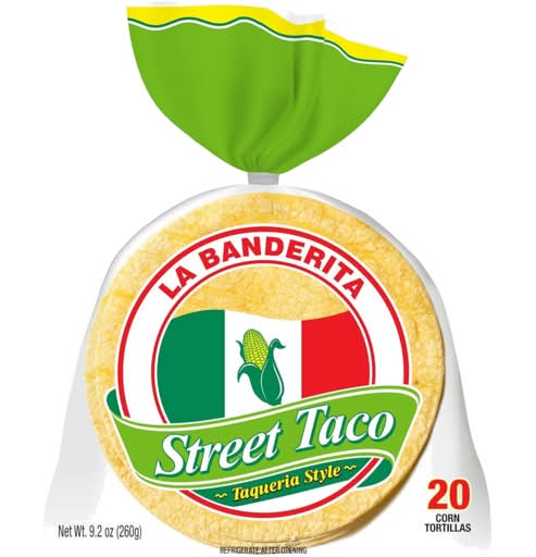 La Banderita Street Taco Taqueria Style '20 Pack' 260g