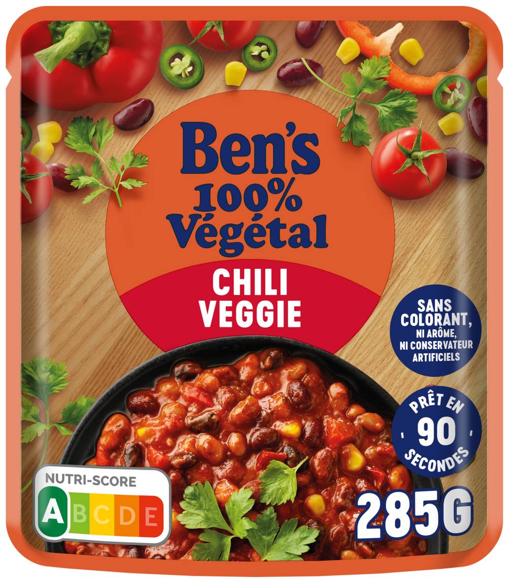 Ben's Original - Végétal sauce micro ondable chili veggie