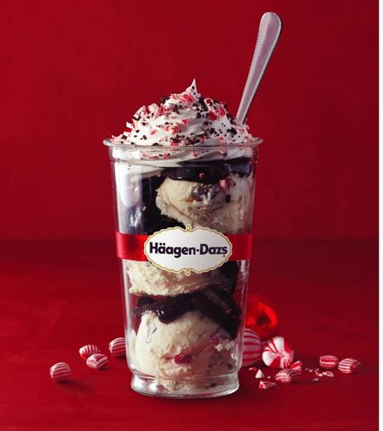 Peppermint Bark Dazzler Sundae