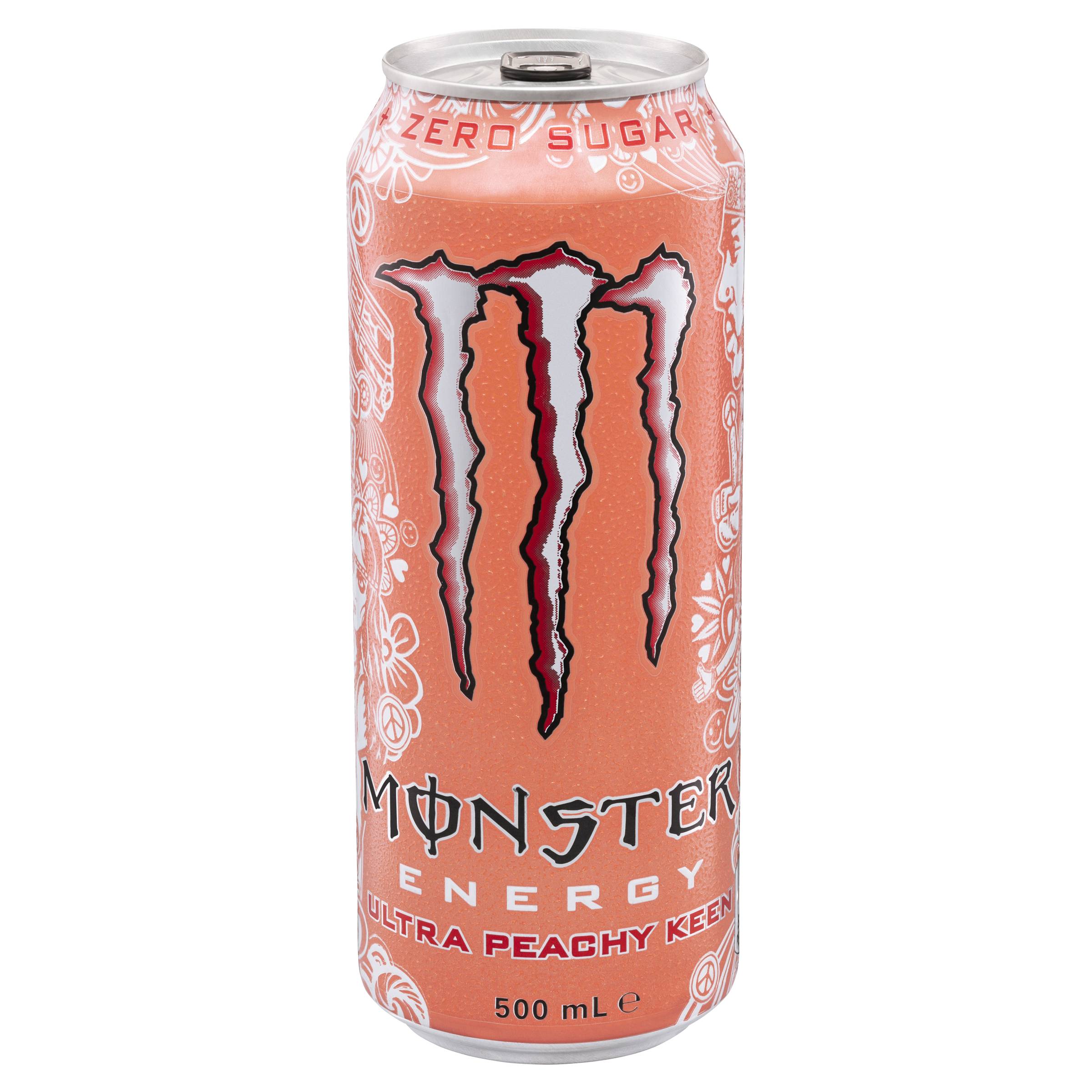 Monster Ultra Peachy Keen Zero Sugar 500ml