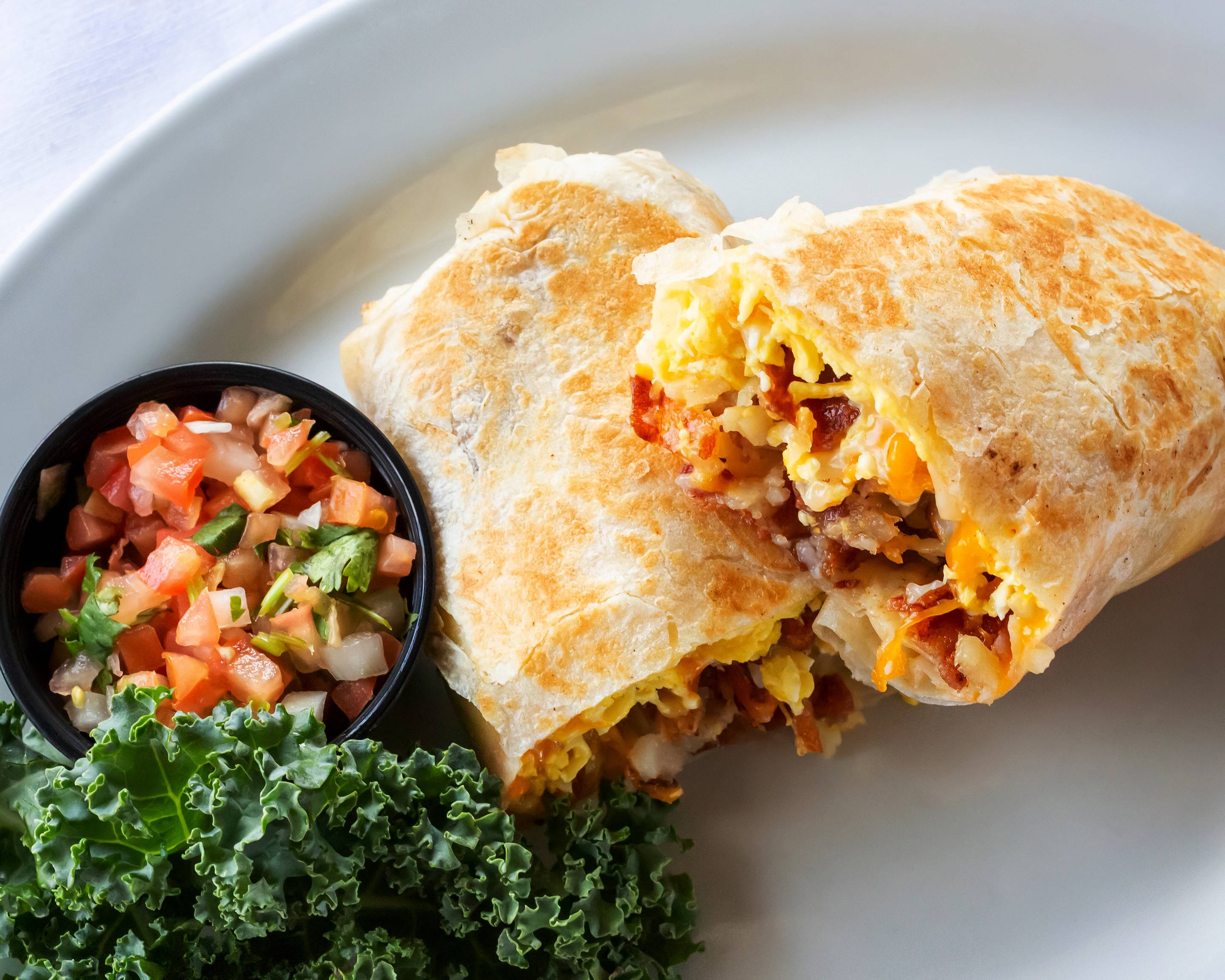 Skeletor Breakfast Burrito