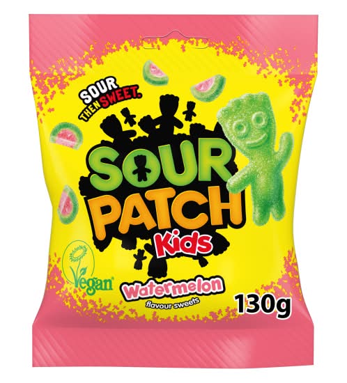 Sour Patch Kids Watermelon, Sweets Gums (130g)