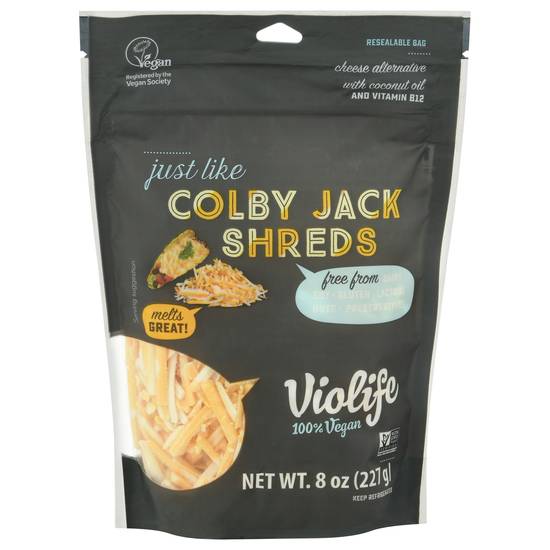 Violife Colby Jack Shreds Cheese Alternative