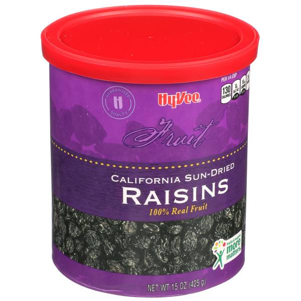 Hy-Vee Raisins California Sun-Dried