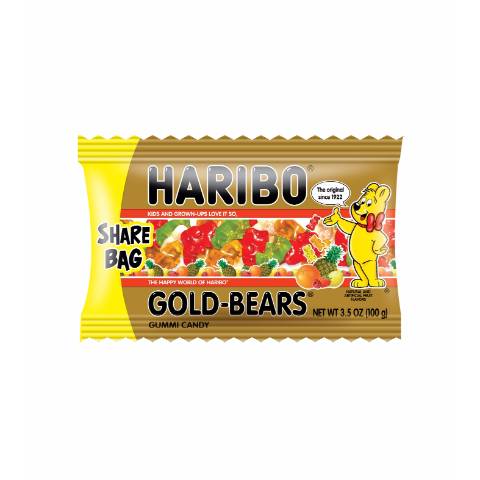 Haribo Gold Gummy Bears 3.5oz