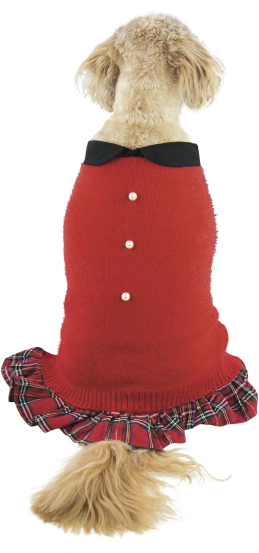 Play On Holiday Dog Sweater Dress Delivery Near Me | Order Online | Uber Eats Play On Holiday Dog Sweater Dress Delivery Near Me | Order Online | Uber Eats