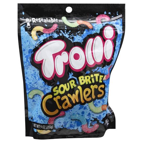 Trolli Brite Crawlers Gummy Candy (sour)