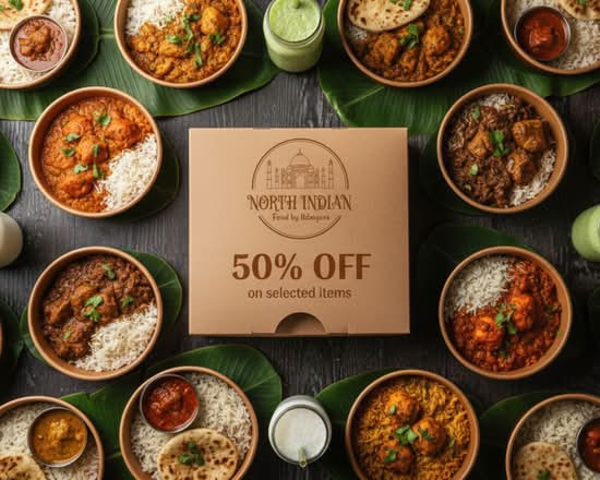 North Indian food by Ikkayees