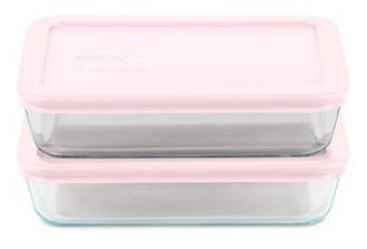 Pyrex Rectangle Glass Storage Set (4 ct)
