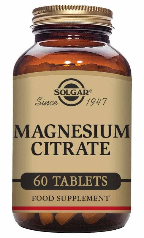 Solgar Magnesium Citrate Vege Tablets 60s