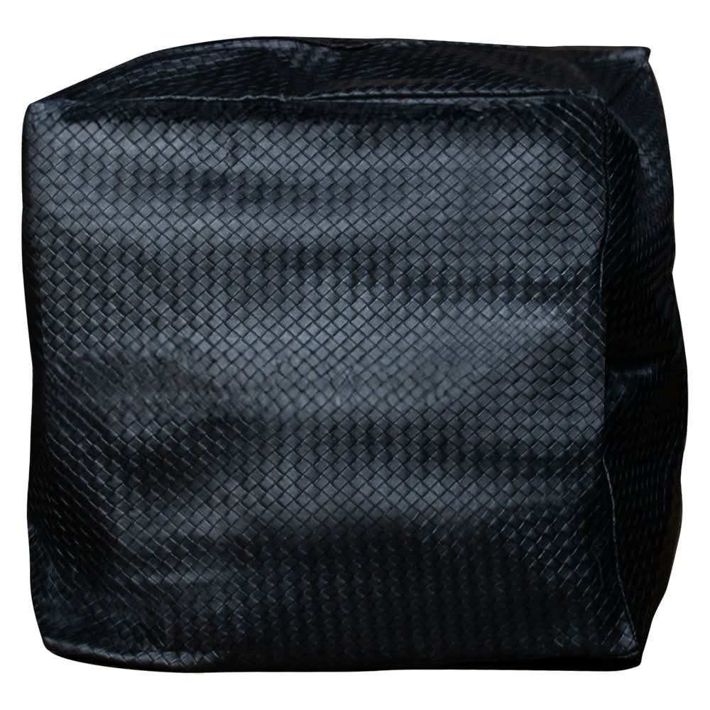 KIRKTON HOUSE Black Woven Design Blanket Storage